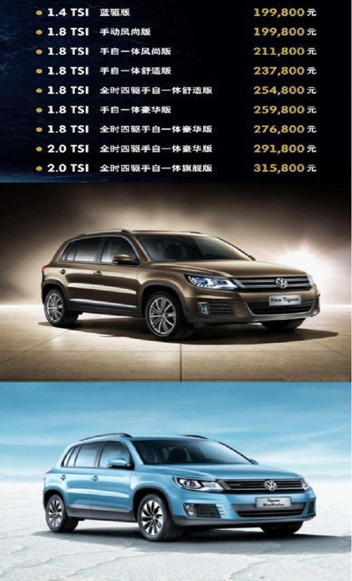咸宁上海大众新途观新车到店现车销售