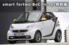 smart fortwo BoConcept特别版 售12w起