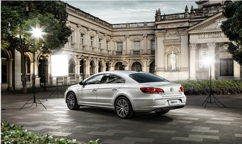 优雅动感的高级轿车-大众新CC全国上市 图片