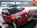 長沙華洋日產奇駿 直降1.2萬元送補貼