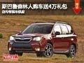 忻州斯巴鲁森林人购车送4万礼包 有现车