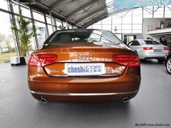 奥迪A8L 低调奢华款现车超低价亮相津港