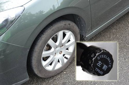 行车安全智能测铁将军iphone胎压监测器