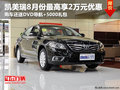 8月凯美瑞最高享受2万元优惠+大礼包