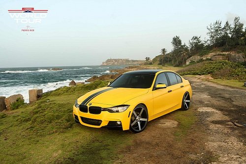 宝马3系改装鉴赏着黄色外衣装全新轮毂_宝马3系GT_龙岩车市-网上车市