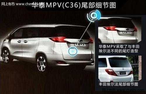 华泰汽车将投产MPV 外形似丰田埃尔法