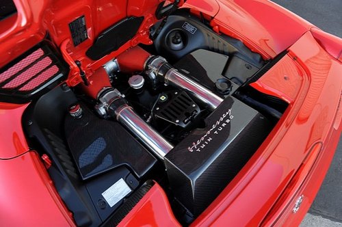 赏法拉利458改装 动力升级/内饰装碳纤维