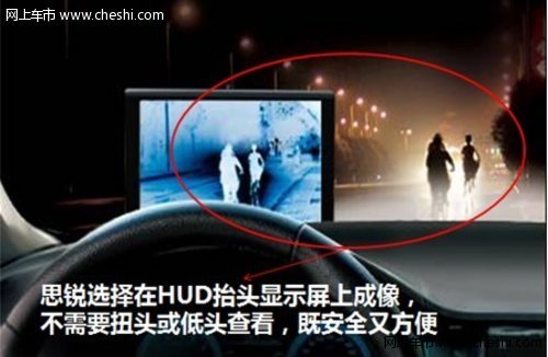 夜行如白昼  比亚迪思锐HUD夜视系统解析