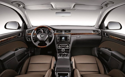 斯柯达New Superb速派进军主流高级车市