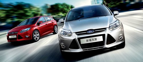 2013年7月 福克斯获中国轿车销量排行第一名