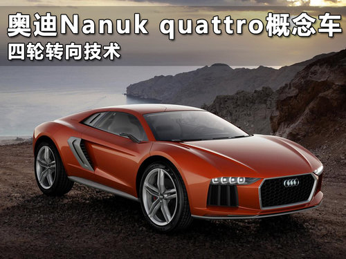 奥迪Nanuk quattro概念车 四轮转向技术