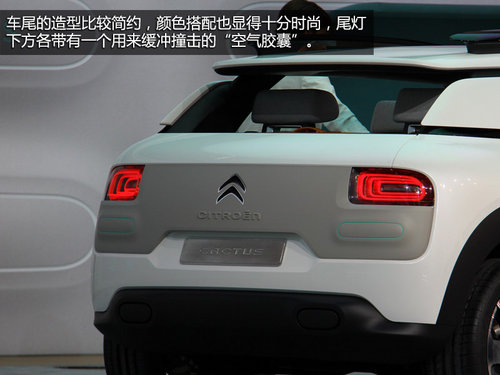 緊湊級混動SUV 車展實拍-雪鐵龍Cactus