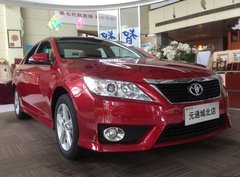 红色凯美瑞到店 元通城北丰田“红”了