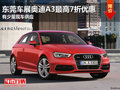 東莞車展購(gòu)?qiáng)W迪A3最高7折優(yōu)惠 少量現(xiàn)車