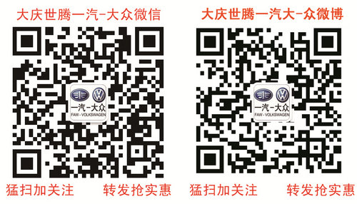 一汽-大眾大慶新村世騰駿興4S店特賣會(huì)