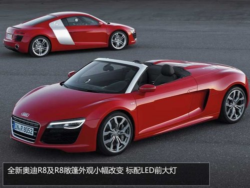 奥迪新R8/RS5敞篷 三款新车10月24日上市