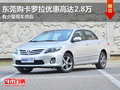 东莞购卡罗拉优惠高达2.8万 有少量现车
