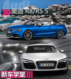性能旗舰 奥迪R8/RS 5敞篷版-新车学堂