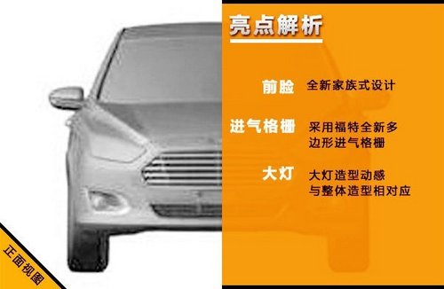 长安福特新A级车 配1.0T竞争新捷达