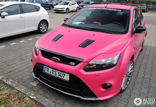 被遗忘的酷车 福特福克斯RS-粉红色车身