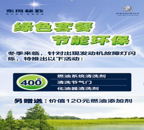 衢州标龙东风标致绿色套餐 节能环保活动