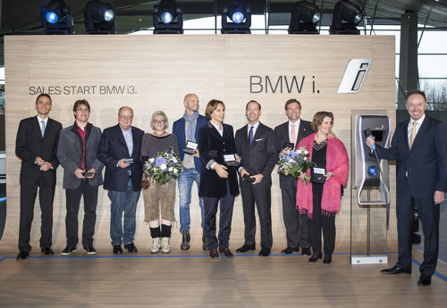 BMWi3欧洲载誉上市车辆已正式交付客户