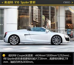 理性与浪漫 体验奥迪R8 V10 Spyder跑车