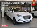 北京現(xiàn)代ix35最高現(xiàn)金優(yōu)惠1.9萬元 有現(xiàn)車