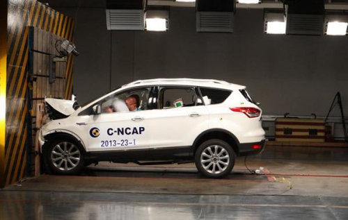 全新福特翼虎荣获C-NCAP五星安全评级