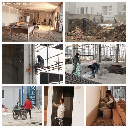 探馆亚夏集团建设中的凯迪拉克4S店