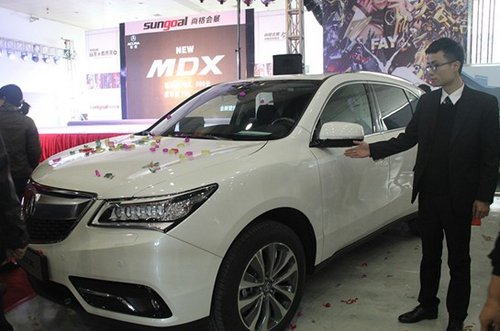全新MDX在武汉发市会圆满成功，售价73.9万起