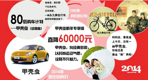 买辆好车结婚吧 甲壳虫新年专享版降6万