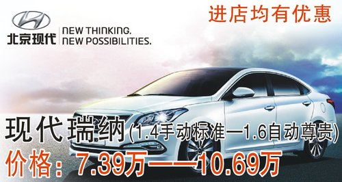 “全城车讯”购车宝典 北京现代特惠车