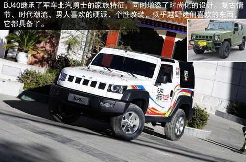 北京汽车BJ40将28日上市售14.28-20万