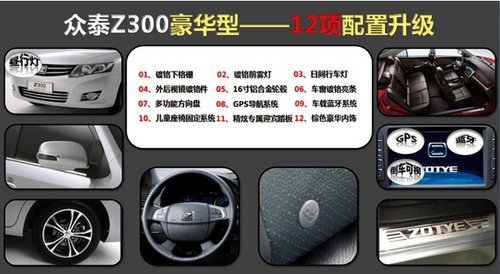 售66999/81999元  2014款众泰Z300豪华型上市试驾