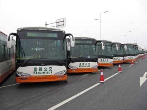 营口至盘锦线路公交车已经正式对接运行