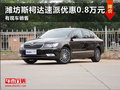 潍坊斯柯达速派优惠0.8万元 有现车销售