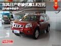 太原東風日產奇駿降1.8萬元 現車供應中