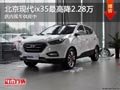 太原北京現代ix35最高降2.28萬 有現車
