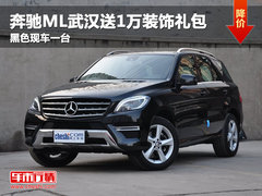 奔驰ML武汉送1万装饰礼包 黑色现车一台