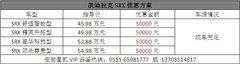 安徽凯迪拉克SRX岁末冲关 钜惠5万元
