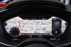 一汽奥迪全新TT将引入全数字仪表盘