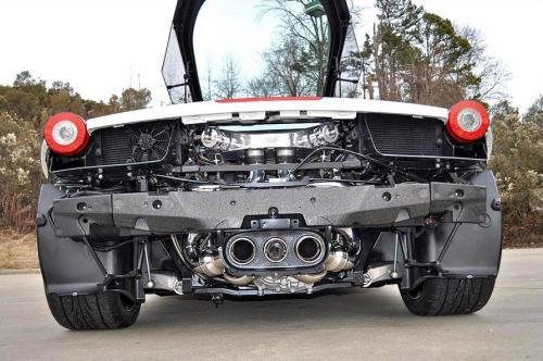 法拉利458 Italia改装双涡轮引擎