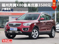 福州奔騰X80最高優(yōu)惠3500元 少量現(xiàn)車