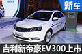 吉利帝豪EV300正式上市 補(bǔ)貼后12.88萬(wàn)起