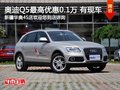 奧迪Q5購車尊享1千現金優惠 有少量現車