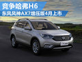 风神AX7增压版四月上市 将搭载1.4T引擎