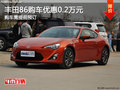 豐田86購(gòu)車(chē)優(yōu)惠0.2萬(wàn)元 店內(nèi)暫無(wú)現(xiàn)車(chē)