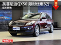 英菲尼迪QX50限時優惠6萬 降價競爭極光