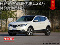 日產(chǎn)逍客最高優(yōu)惠1.28萬 降價(jià)競(jìng)爭(zhēng)昂科拉